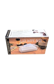 Lux Wipe Box Peçetelik Sarı Lux Wipe Box Peçetelik Sarı