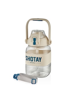 Shotay Rıbbon Grıp Matara Beyaz 1000 Ml. Shotay Rıbbon Grıp Matara Beyaz 1000 Ml.