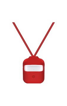 Blogy Apple Uyumlu AirPods İle Silikon Kılıf Red Kırmızı Blogy Apple Uyumlu AirPods İle Silikon Kılıf Red Kırmızı