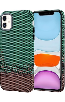 Apple Uyumlu iPhone 11 Kılıf M-safe Şarj Özellikli Karbon Fiber Görünümlü Zore Nekst Kapak Yeşil Apple Uyumlu iPhone 11 Kılıf M-safe Şarj Özellikli Karbon Fiber Görünümlü Zore Nekst Kapak Yeşil