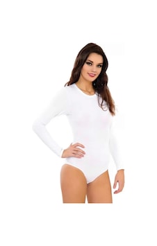 Moon Wear Kadın O Yaka Uzun Kol Çıtçıt Badi Siyah Moon Wear Kadın O Yaka Uzun Kol Çıtçıt Badi Siyah