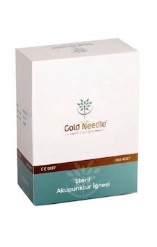 20x13 Gold Needle Steril Akupunktur İğnesi