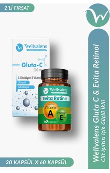 Cilt Işıltısı İçin Güçlü İkili I Gluta C & Evita Retinol Cilt Işıltısı İçin Güçlü İkili I Gluta C & Evita Retinol