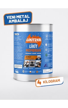 Likitzer Su Bazlı Likit Membran Siyah 4 KG -