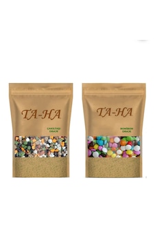 Ta-ha Çakıl Taşı 500 G + Bonibon Çikolatalı Draje 500 G Ta-ha Çakıl Taşı 500 G + Bonibon Çikolatalı Draje 500 G