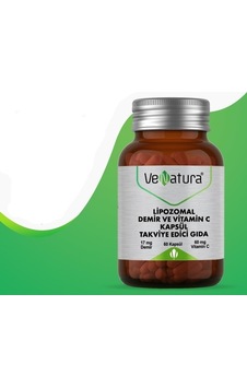Venatura Lıpozomal Demır Ve Vıt. C 60 Kaps Venatura Lıpozomal Demır Ve Vıt. C 60 Kaps