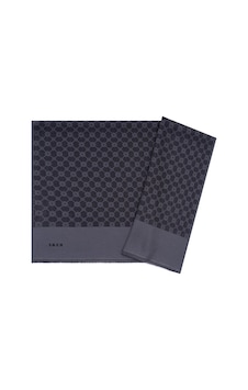 Aker Elegance Monogram Şal Füme Aker Elegance Monogram Şal Füme
