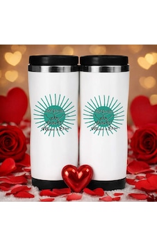 Bk Gift Kişiye Özel Best Friend Tasarımlı İkili Çelik Termos Bardak -1, Sevgiliye Hediye, Sevgililer Günü Hediyesi Kobitmeyencom36301 Bk Gift Renkli