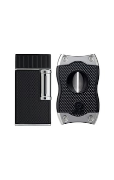 Colibri Julius Çakmak & Sv-cut Krom-siyah Premium Puro Seti - Clb-4 Colibri Julius Çakmak & Sv-cut Krom-siyah Premium Puro Seti - Clb-4