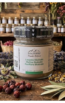 Nurbal Şifa Merkezi Lavanta Melisa Pasiflora Ekstrakt 120 G Nurbal Şifa Merkezi Lavanta Melisa Pasiflora Ekstrakt 120 G