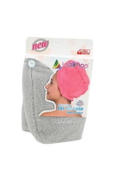Mikrofiber Düğmeli Saç Havlusu Mikrofiber Düğmeli Saç Havlusu
