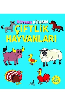 Boyama Kitabım - Çiftlik Hayvanları 2+ Yaş- Pal Sokağı Boyama Kitabım - Çiftlik Hayvanları 2+ Yaş- Pal Sokağı