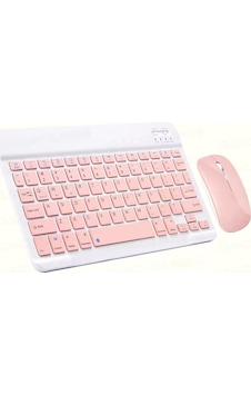 Schitec Kablosuz Klavye Ve Mouse Set Type-c Şarjlı Bluetooth 2.4g Bağlantlılı Pembe Diğer Schitec Kablosuz Klavye Ve Mouse Set Type-c Şarjlı Bluetooth 2.4g Bağlantlılı Pembe Diğer