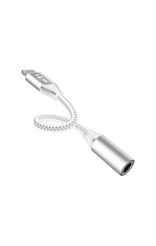 Linktech A194 Lightning 3.5 MM Jack Kulaklık Dönüştürücü 10 CM Beyaz