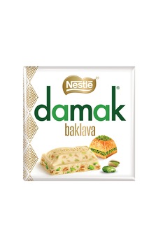 5 Adet Nestle Damak Baklava Antep Fıstıklı Baklavalı Beyaz Çikolata 60 G