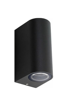 ARMATÜR PLASTİK DUVAR APLİK ÇİFT YÖNLÜ 2XGU10 SİYAH Siyah