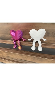 3d Baskı Sallanan Bacaklı Kalp Biblo Sevimli Masa Kenarı Dekoru Hediyelik Romantik Kalp 2 Adet Beyaz-mor Altın 01 3d Baskı Sallanan Bacaklı Kalp Biblo Sevimli Masa Kenarı Dekoru Hediyelik Romantik Kalp 2 Adet Beyaz-mor Altın 01