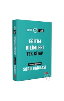 Data Yayınları KPSS Eğitim Bilimleri Tamamı Çözümlü Soru Bankası Data Yayınları KPSS Eğitim Bilimleri Tamamı Çözümlü Soru Bankası