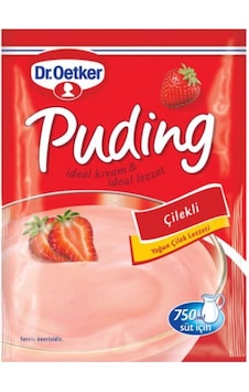 Dr Oetker Çilekli Puding 120 Gr.
