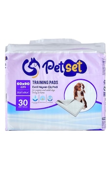 Petset Training Pads Köpek Çiş Pedi 30'lu 60 x 90 CM