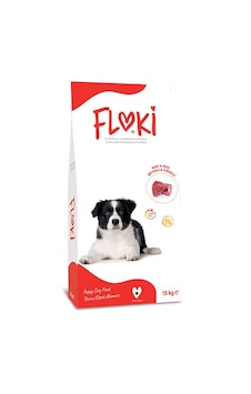 Floki Biftekli Yavru Köpek Maması 15 KG Floki Biftekli Yavru Köpek Maması 15 KG