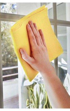 9 Adet Sarı Bez 40 X 35 Cm Genel Mutfak Bezi Temizlik Bezi Cam Silme Banyo Temizlik Bezi Diğer