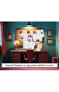 Dedektif Ayla Kumru Yerebatan'da Gece Yarısı, Çocuklar İçin Eğlenceli Dedektiflik Oyunu Dedektif Ayla Kumru Yerebatan'da Gece Yarısı, Çocuklar İçin Eğlenceli Dedektiflik Oyunu