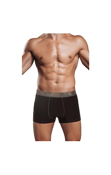 The Don Bambu Sport Erkek Boxer Siyah Zemin Siyah Lastik 001 The Don Bambu Sport Erkek Boxer Siyah Zemin Siyah Lastik 001