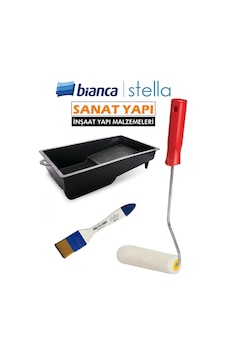 Stella Set Ipek Fırça Rulo Tava Stella Set Ipek Fırça Rulo Tava