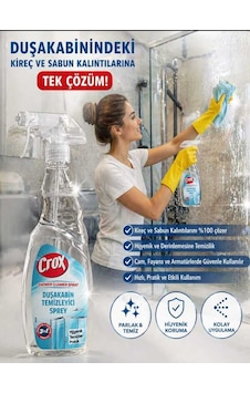 Crox Duşakabin Temizleme Sprey 750ml