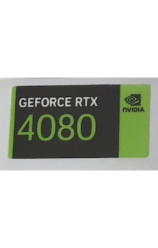 Nvidia Geforce Rtx 4080 Sticker Yatay Etiket D162 Nvidia Geforce Rtx 4080 Sticker Yatay Etiket D162