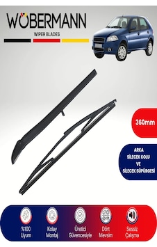Wöbermann Fiat Palio 1998-2011 Arka Silecek Kolu Ve Süpürgesi Komple Wöbermann Fiat Palio 1998-2011 Arka Silecek Kolu Ve Süpürgesi Komple