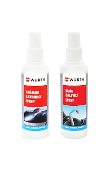 Würth Yağmur Ve Buğu Kaydırıcı Set 150ml Würth Yağmur Ve Buğu Kaydırıcı Set 150ml