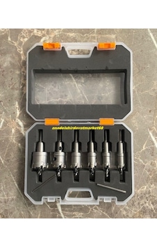 Dmr 4elmas Tct Panç Sac Metal Delme Ucu Ahşap Delme Ucu Çelik Panç 16-30mm 6pc Dmr 4elmas Tct Panç Sac Metal Delme Ucu Ahşap Delme Ucu Çelik Panç 16-30mm 6pc
