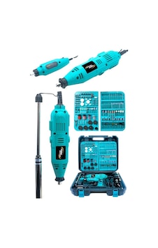Lieber German 400 Watt 352 Parça 60.000 Rpm 6 Kademe Devir Ayarlı Hobi Gravür Seti Mini Taşlama Makinesi