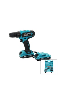 Mavi 1250 Rpm Bn-5 F-136 Cordless Drıll Full Şarjlı 24v 5.0ah - 2 Batarya Matkap Seti Çantalı 5690 Mavi 1250 Rpm Bn-5 F-136 Cordless Drıll Full Şarjlı 24v 5.0ah - 2 Batarya Matkap Seti Çantalı 5690
