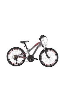 Bisan Buffalo - 24'' Jant 18 Vites Çocuk Bisikleti - Metalik Gri Kırmızı Çok Renkli Bisan Buffalo - 24'' Jant 18 Vites Çocuk Bisikleti - Metalik Gri Kırmızı Çok Renkli