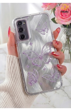 Fibaks Galaxy S21 Fe Uyumlu Kılıf Sök Tak Kamera Korumalı Parlak Hologramlı Kelebek Desenli Darbe Emici Fibaks Galaxy S21 Fe Uyumlu Kılıf Sök Tak Kamera Korumalı Parlak Hologramlı Kelebek Desenli Darbe Emici