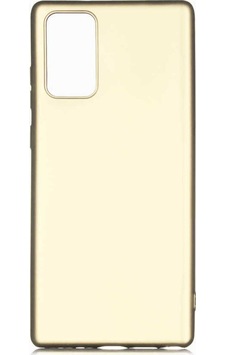 Galaxy Note 20 Kılıf Zore Premier Silikon Kapak Gold