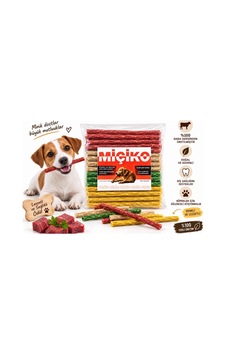Renkli Munchy Çubuk Köpek Ödülü 12 Cm 325 Gram Renkli Munchy Çubuk Köpek Ödülü 12 Cm 325 Gram