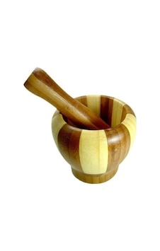 Bambu Havan Ahşap Büyük Cpr-5512-0f3ef
