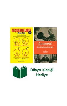 Alışkanlıkların Gücü + Geometri + Dünya Klasiği Hediye Alışkanlıkların Gücü + Geometri + Dünya Klasiği Hediye