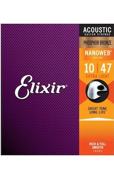 Elixir 010-047 16002 Fosfor Bronz Akustik Gitar Teli Elixir 010-047 16002 Fosfor Bronz Akustik Gitar Teli