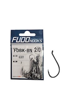 Fudo 6301 No:2/0 Fudo Beak Black Nikel Olta İğnesi 7 Adet Fudo 6301 No:2/0 Fudo Beak Black Nikel Olta İğnesi 7 Adet