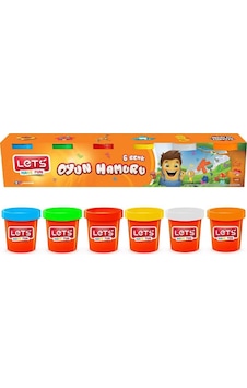 Lets Oyun Hamuru 6 Renk 336 GR Lets Oyun Hamuru 6 Renk 336 GR