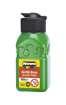Nova Color Akrilik Boya Şişe 100 Cc Yeşil