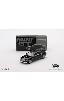 Mini Gt Mercedes-maybach S 680 Black 977 1/64 Mini Gt Mercedes-maybach S 680 Black 977 1/64