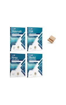 11. Sınıf Matematik Fizik Kimya Ve Biyoloji 4lü Set Bilgi Sarmal Soru Bankası + Telefon Standı 11. Sınıf Matematik Fizik Kimya Ve Biyoloji 4lü Set Bilgi Sarmal Soru Bankası + Telefon Standı