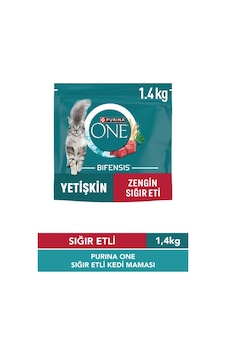 Purina One Sığır Etli Kedi Maması 1,4 Kg Purina One Sığır Etli Kedi Maması 1,4 Kg