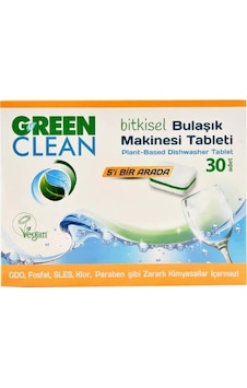 U Green Clean Bitkisel Bulaşık Makinesi Deterjanı 4 x 30 Tablet U Green Clean Bitkisel Bulaşık Makinesi Deterjanı 4 x 30 Tablet